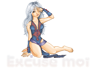 Gif animé excuse moi femme